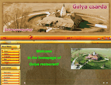 Tablet Screenshot of gulyacsarda.hu